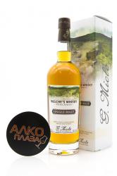 Welche`s Distillery G.Miclo Single Malt - виски Велшес Дистиллери Ж.Микло Сингл Молт 0.7 л