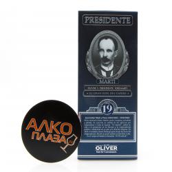 Rom Presidente Marti Oliver 19 years gift box 0.7l ром Президент Марти Оливер 19 лет в подарочной упаковке