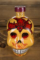 текила Kah Reposado (skull) 100% blue agave 0.7 л 