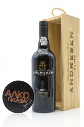 Porto Andresen Vintage 2003 0.75l Wooden Box Портвейн Андресен Винтаж 2003