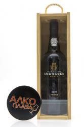 Porto Andresen Vintage 2005 0.75l Wooden Box Портвейн Андресен Винтаж 2005