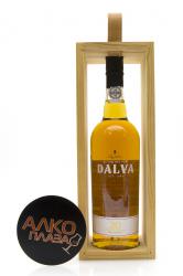 Porto Dalva Dry White 20 Years Old 0.75l Wooden Box Портвейн Далва Сухой Белый 20 лет