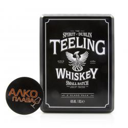 Teeling Irish Whisky Blend gift box with glass - виски Тилинг Айриш Бленд 0.7 л с бокалами