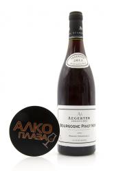 Jean-Luc Aegerter Bourgogne Pinot Noir - вино Жан-Люк Ажертер Бургунь Пино Нуар 0.75 л красное сухое