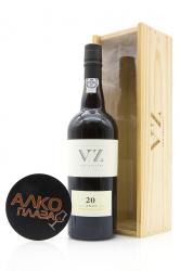 Porto Van Zellers 20 Years Old 0.75l Wooden Box Портвейн Ван Зеллерс 20 лет