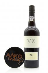 Porto Van Zellers 20 Years Old 0.75l Wooden Box Портвейн Ван Зеллерс 20 лет