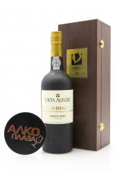 портвейн Porto Vista Alegre 40 Years 0.75 л в деревянной коробке