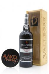 портвейн Porto Vista Alegre Vintage 2000 0.75 л в деревянной коробке