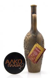 Азербайджанское Вино Шемаха Серия Габалинская Долина 0.75 л в керамической бутылке 