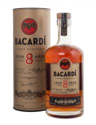 ром Bacardi Reserva Superior 8 years 0.7 л в тубе