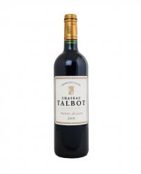 Chateau Talbot Grand Cru Classe Saint Julien - вино Шато Тальбо Гран Крю Классе Сен Жульен 0.75 л красное сухое