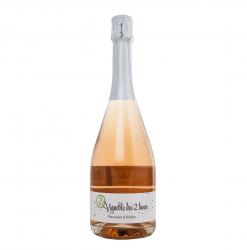 Cremant d’Alsace Vignoble De 2 Lunes - вино игристое Креман д’Эльзас Винобль де 2 лунес 0.75 л сухое розовое