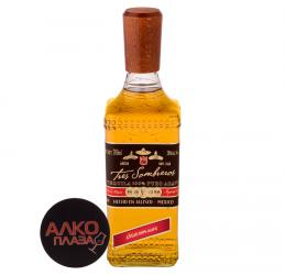 текила Tres Sombreros Anejo 100% Agava 0.7 л 