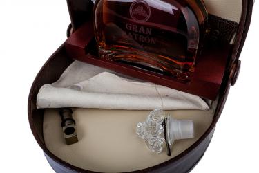 Gift set Tequila Gran Patron Burdeos 40% 0.75l decanter Подарочный набор Текила Гран Патрон Бурдеос в декантере 40% 0,75л в д/у Мексика