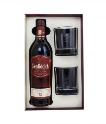 Glenfiddich 15 years - виски Гленфиддик 15 лет 40% / 0.75 л