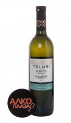 Teluri Rkatsiteli - вино Телури Ркацители 0.75 л белое сухое