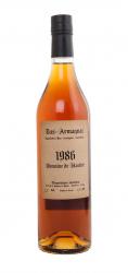 Armagnac Bas Armagnac Domaine de Haubet - арманьяк Ба-Арманьяк Домен де Обе 1986 год 0.7 л в п/у