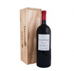 вино Lealtanza Reserva Rioja 5 л в деревянной коробке