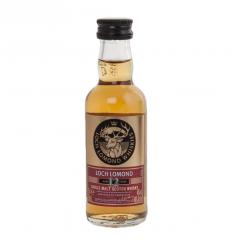 Loch Lomond Single Malt 12 years old - виски Лох Ломонд Сингл Молт 12 лет 0.05 л