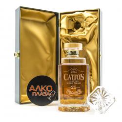 Cattos 1861 25 years old gift box - виски Каттос 1861 25 лет 0.7 л п/у