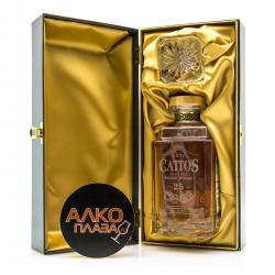 Cattos 1861 25 years old gift box - виски Каттос 1861 25 лет 0.7 л п/у