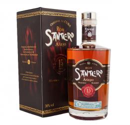 Rum Santero 15 years old - ром Сантеро 15 лет 0.7 л в п/у