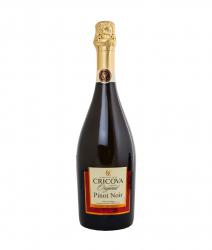 Cricova Pinot Noir - вино игристое Крикова Пино Нуар 0.75 л