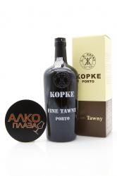 Kopke Fine Tawny Porto Gift Box - портвейн Копке Файн Тони Порто 0.75 л в п/у