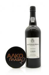 Porto Andresen Vintage 1999 0.75l Wooden Box португальский портвейн Андресен Винтаж 1999