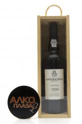 Porto Andresen Vintage 1999 0.75l Wooden Box португальский портвейн Андресен Винтаж 1999