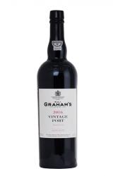 Grahams 2016 vintage port - портвейн Грэмс Винтаж 2016 0.75 л