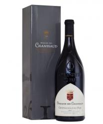 вино Домен де Шансо Шатонеф дю Пап 1.5 л красное сухое в подарочной коробке