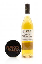G. Miclo Creme de Peche des Vignes - ликер Крем де Пеш де Винье Ж. Микло Крем де Пеш де Винье 0.7 л