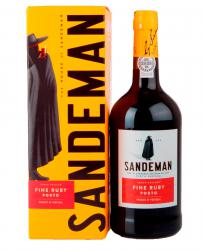 Sandeman Porto Ruby - портвейн Сандеман Файн Руби 0.75 л