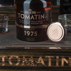 Tomatin 1975 gift box with glasses - виски Томатин 1975 0.7 л п/у с бокалами