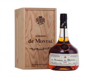 Armagnac Bas Armagnac de Montal 2008 years - Арманьяк Баз Арманьяк де Монталь 2008 года 0.7 л в деревянной коробке