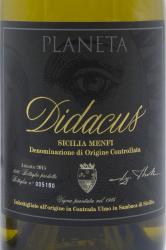 вино Планета Дидакус 0.75 л белое сухое этикетка
