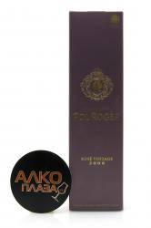 Pol Roger Brut Rose 2008 0.75l Gift Box Шампанское Поль Роже Брют Розе 2008 г. 0.75 л.