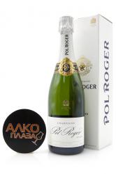 Pol Roger Brut Reserve gift box - шампанское Поль Роже Брют Резерв 0.75 л в п/у