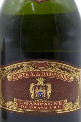 Comte Audoin de Dampierre Cuvee Prestige Blanc de Blancs 2002 gift box - шампанское Комт Адуин Дампьер Кюве Престиж Блан Де Блан 0.75 л в п/у