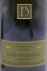 Doyard Cuvee Vendemiaire Premier cru brut - шампанское Дойар Кюве Вандемьер Премьер Крю Брют 0.75 л