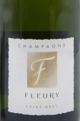 Fleury Extra Brut Millesime 2002 - шампанское Флери Экстра Брют Миллезимэ 0.75 л
