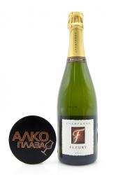 Fleury Blanc de Noirs Brut - шампанское Флери Блан де Нуар 0.75 л