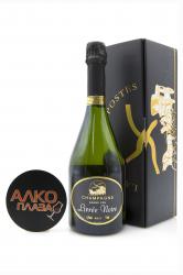 Chapuy Livree Noir Cuvee Prestige Grand Cru 2004 - шампанское Шапуи Ливре Ноир Кюве Престиж Гран Крю 0.75 л
