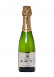 Delamotte Blanc de Blancs - шампанское Деламотт Блан де Блан 0.375 л