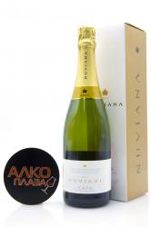 Nuviana Brut Cava - игристое вино Кава Нувиана Брют 0.75 л в п/у