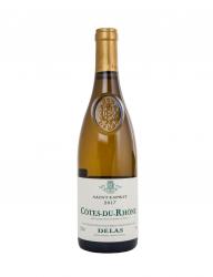 Delas Cotes du Rhone Saint Esprit - вино Делас Сент Эспри Кот дю Рон 0.75 л белое сухое