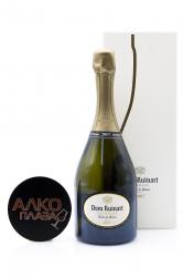 Dom Ruinart Blanc de Blancs 2007 gift box - шампанское Дом Рюинар Блан де Блан 0.75 л в п/у