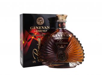 Ginevan Armenia Premium 5 years - коньяк Гиневан Армения Премиум 5 лет 0.7 л