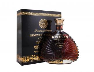 Ginevan Armenia Premium 20 years - коньяк Гиневан Армения Премиум 20 лет 0.7 л